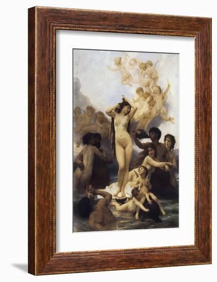 The Birth of Venus-William Adolphe Bouguereau-Framed Premium Giclee Print