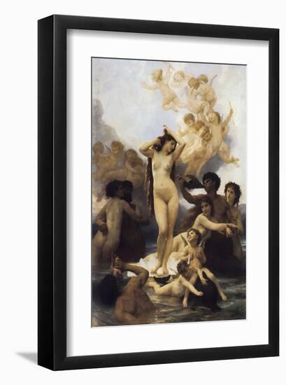 The Birth of Venus-William Adolphe Bouguereau-Framed Premium Giclee Print