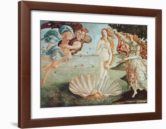 The Birth of Venus-Sandro Botticelli-Framed Art Print