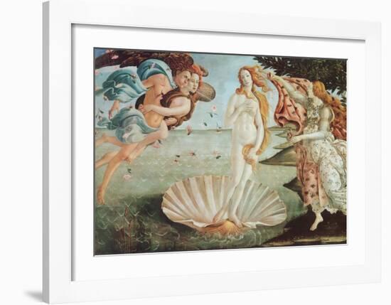 The Birth of Venus-Sandro Botticelli-Framed Art Print