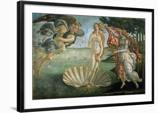 The Birth of Venus-Sandro Botticelli-Framed Giclee Print