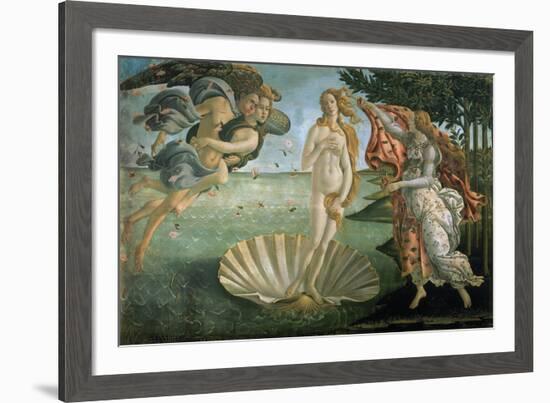 The Birth of Venus-Sandro Botticelli-Framed Giclee Print