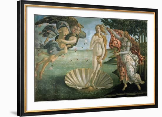 The Birth of Venus-Sandro Botticelli-Framed Giclee Print