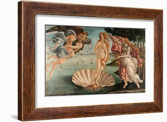 The Birth of Venus-Sandro Botticelli-Framed Giclee Print