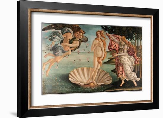 The Birth of Venus-Sandro Botticelli-Framed Giclee Print