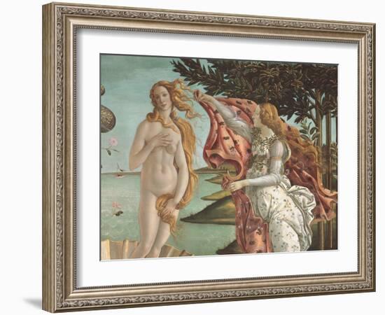 The Birth of Venus-Sandro Botticelli-Framed Giclee Print