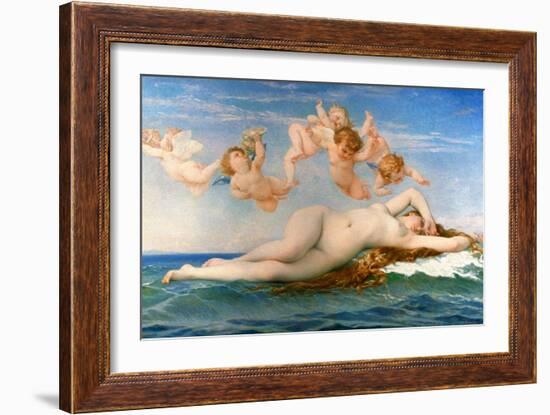 The Birth Of Venus-Alexandre Cabanel-Framed Giclee Print