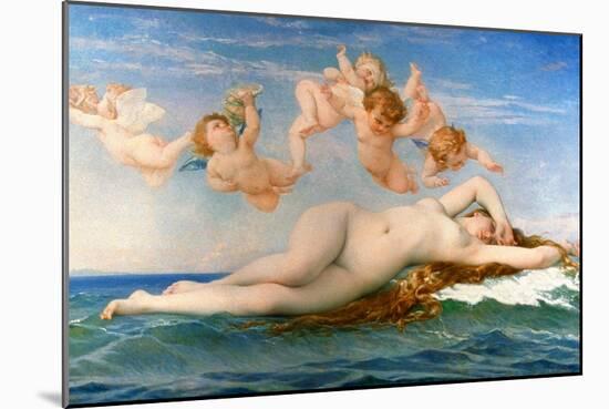 The Birth Of Venus-Alexandre Cabanel-Mounted Giclee Print