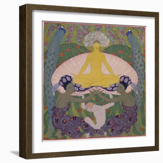 The Birth of Venus-Georges Barbier-Framed Giclee Print