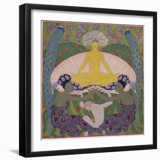 The Birth of Venus-Georges Barbier-Framed Giclee Print