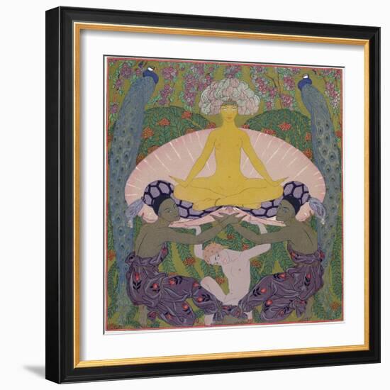 The Birth of Venus-Georges Barbier-Framed Giclee Print