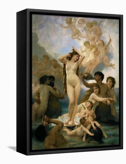 The birth of Venus-Adolphe William Bouguereau-Framed Premier Image Canvas