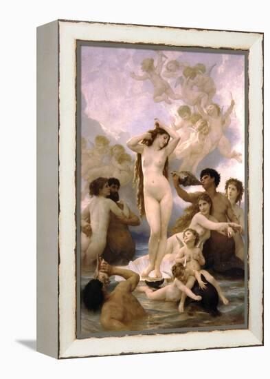 The Birth of Venus-William Adolphe Bouguereau-Framed Stretched Canvas