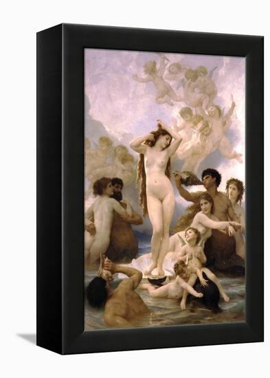 The Birth of Venus-William Adolphe Bouguereau-Framed Stretched Canvas