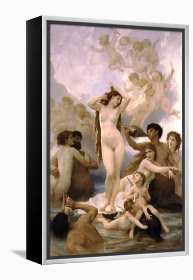 The Birth of Venus-William Adolphe Bouguereau-Framed Stretched Canvas