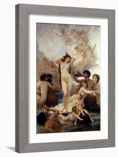 The Birth of Venus-William-Adolphe Bouguereau-Framed Giclee Print
