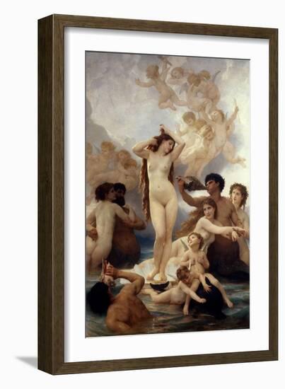 The Birth of Venus-William-Adolphe Bouguereau-Framed Giclee Print