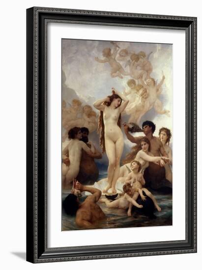 The Birth of Venus-William-Adolphe Bouguereau-Framed Giclee Print