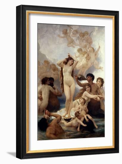 The Birth of Venus-William-Adolphe Bouguereau-Framed Giclee Print