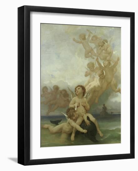 The Birth of Venus-William Adolphe Bouguereau-Framed Giclee Print