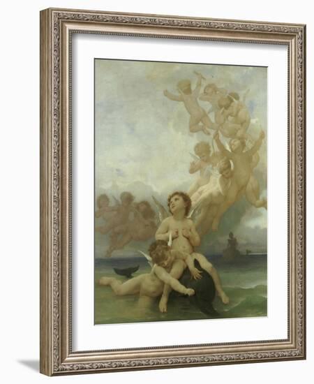 The Birth of Venus-William Adolphe Bouguereau-Framed Giclee Print