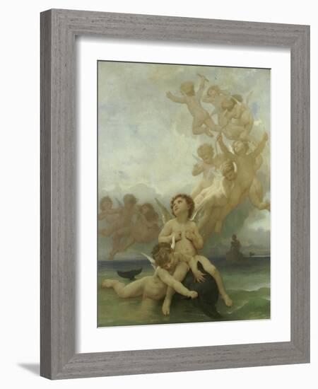 The Birth of Venus-William Adolphe Bouguereau-Framed Giclee Print