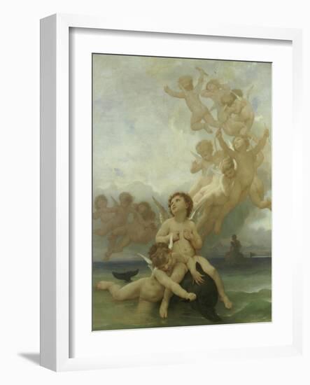 The Birth of Venus-William Adolphe Bouguereau-Framed Giclee Print