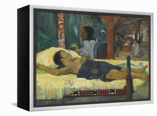 The Birth-Paul Gauguin-Framed Stretched Canvas