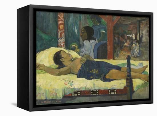 The Birth-Paul Gauguin-Framed Stretched Canvas