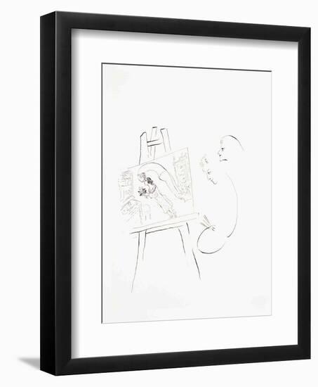 The Birthday-Marc Chagall-Framed Art Print