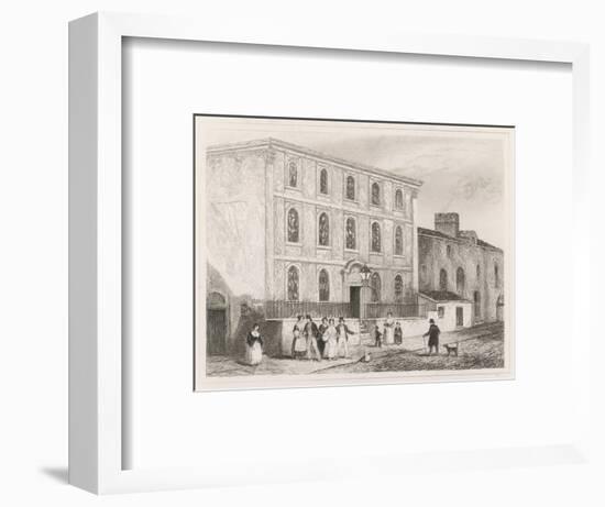 The Birthplace of Lord Eldon, Chancellor, in Newcastle-On- Tyne-null-Framed Art Print