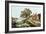 The Birthplace of Washington at Bridges Creek-Currier & Ives-Framed Giclee Print