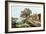 The Birthplace of Washington at Bridges Creek-Currier & Ives-Framed Giclee Print