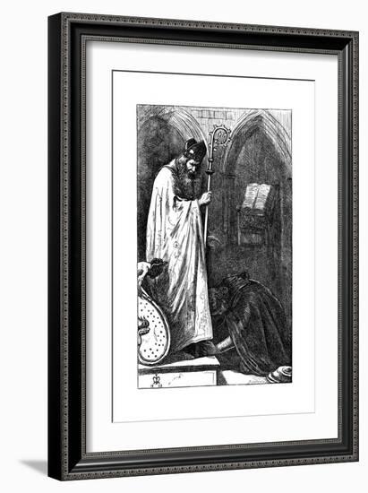 The Bishop and the Knight, 1862-John Everett Millais-Framed Giclee Print