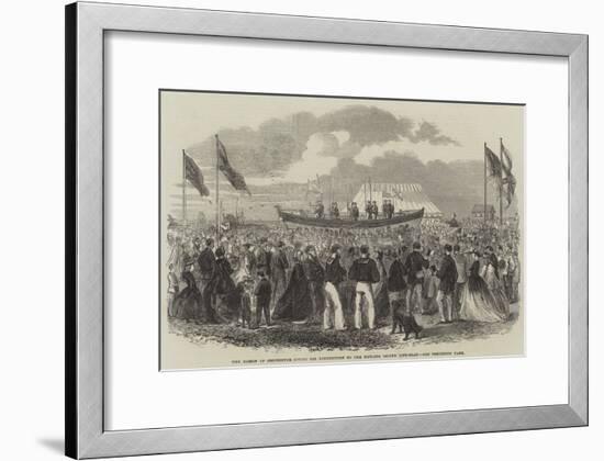 The Bishop of Chichester Giving His Benediction to the Hayling Island Life-Boat-null-Framed Giclee Print