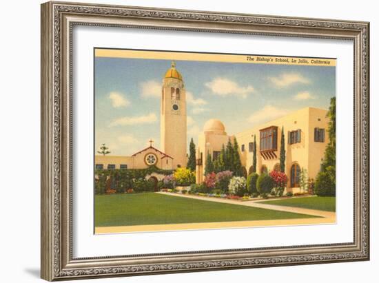 The Bishop's School, La Jolla, California-null-Framed Art Print