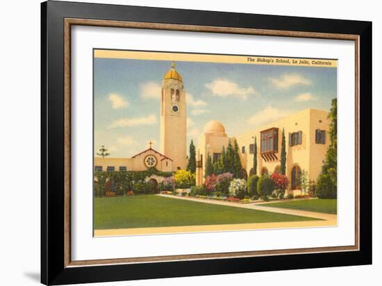 The Bishop's School, La Jolla, California-null-Framed Art Print