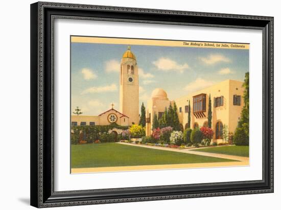 The Bishop's School, La Jolla, California-null-Framed Art Print