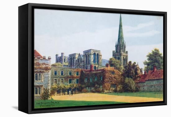 The Bishops Palace, Chichester-Alfred Robert Quinton-Framed Premier Image Canvas