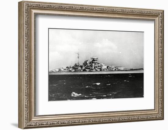 The Bismark - German Battleship-null-Framed Photographic Print