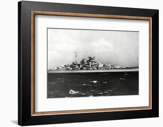 The Bismark - German Battleship-null-Framed Photographic Print