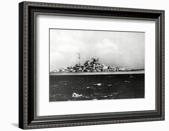 The Bismark - German Battleship-null-Framed Photographic Print