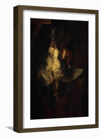 The Bittern Hunter, 1639-Rembrandt van Rijn-Framed Giclee Print