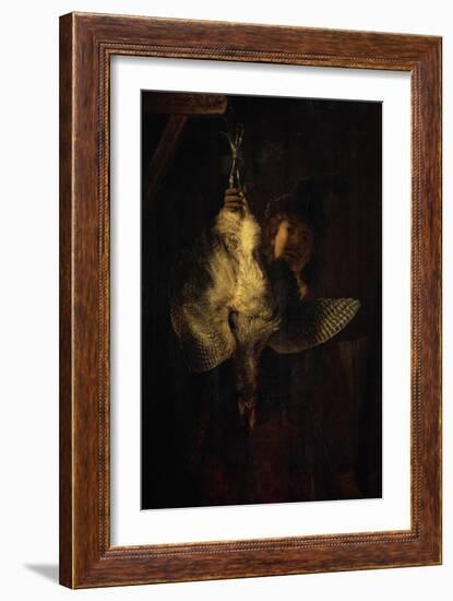 The Bittern Hunter, 1639-Rembrandt van Rijn-Framed Giclee Print