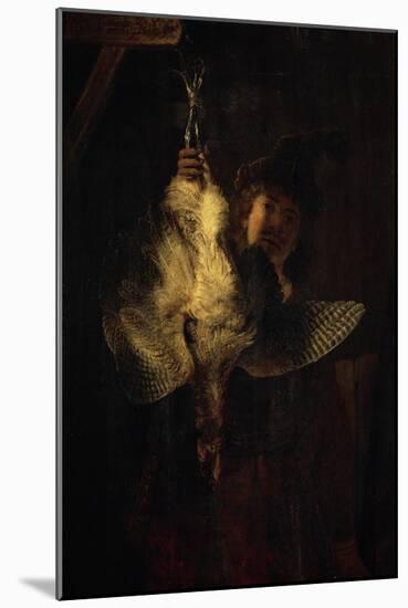 The Bittern Hunter, 1639-Rembrandt van Rijn-Mounted Giclee Print