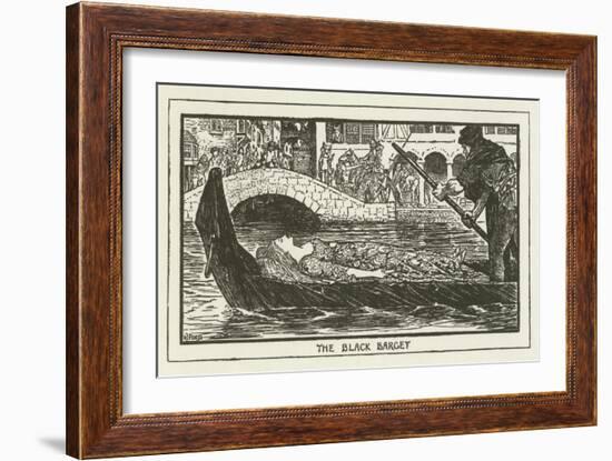 The Black Barget-Henry Justice Ford-Framed Giclee Print