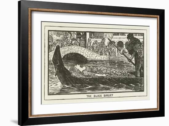 The Black Barget-Henry Justice Ford-Framed Giclee Print