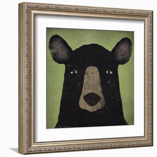 The Black Bear-Ryan Fowler-Framed Art Print