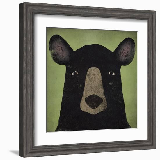 The Black Bear-Ryan Fowler-Framed Art Print