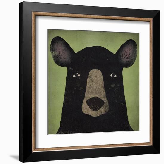 The Black Bear-Ryan Fowler-Framed Art Print